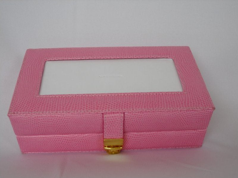 Rectangular Jewelry Case-Light Pink