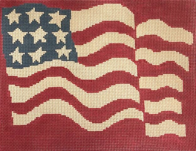Flag - Red Waving Flag