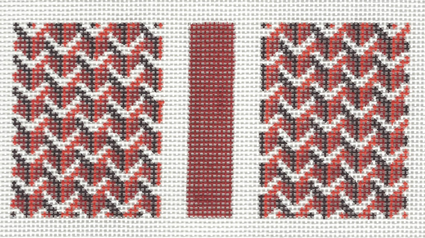 Eyeglass Case (Single) - Y Pattern Red