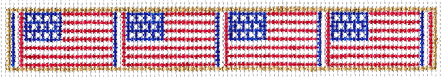 Key Fob - Four Flags