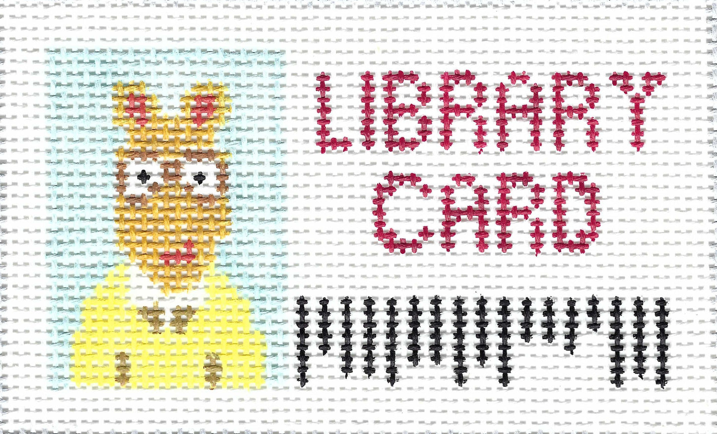 Aardvark Arthus Library Card