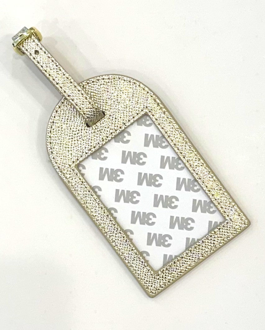 Bag Tag - Gold Palm