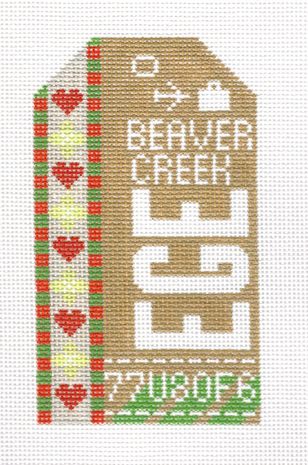 Retro Travel Tag - Beaver Creek