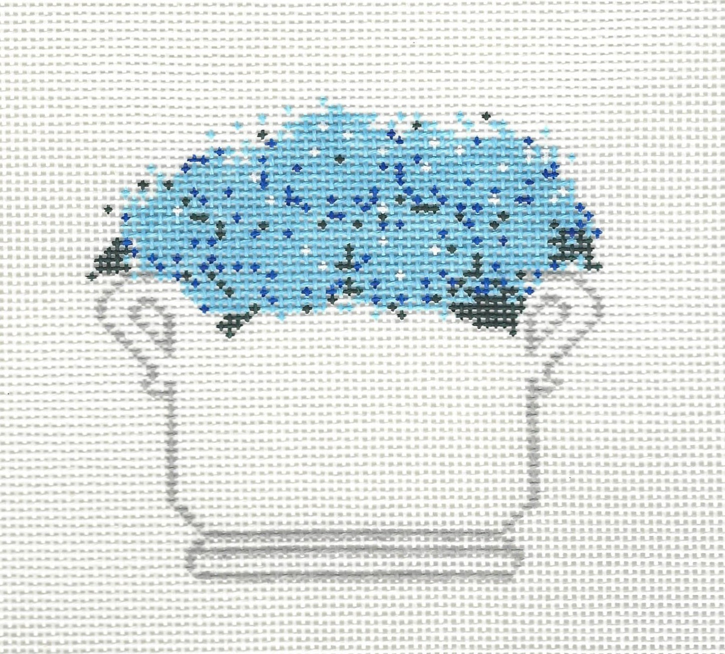 Blue Hydrangea Floral Arrangement