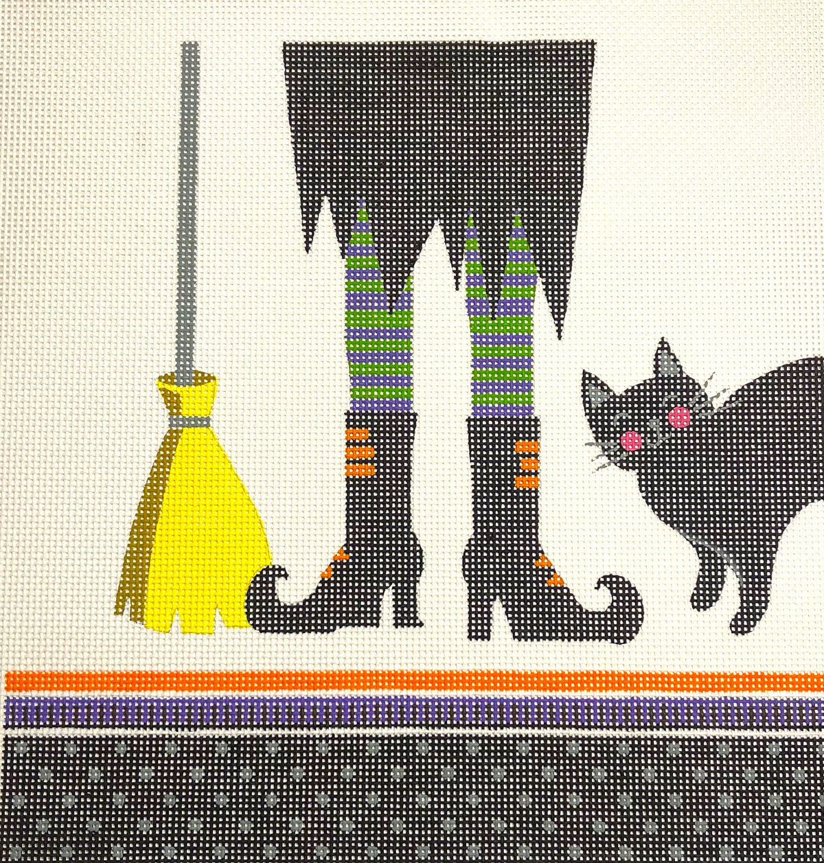 Boots, Broom and Black Cat
