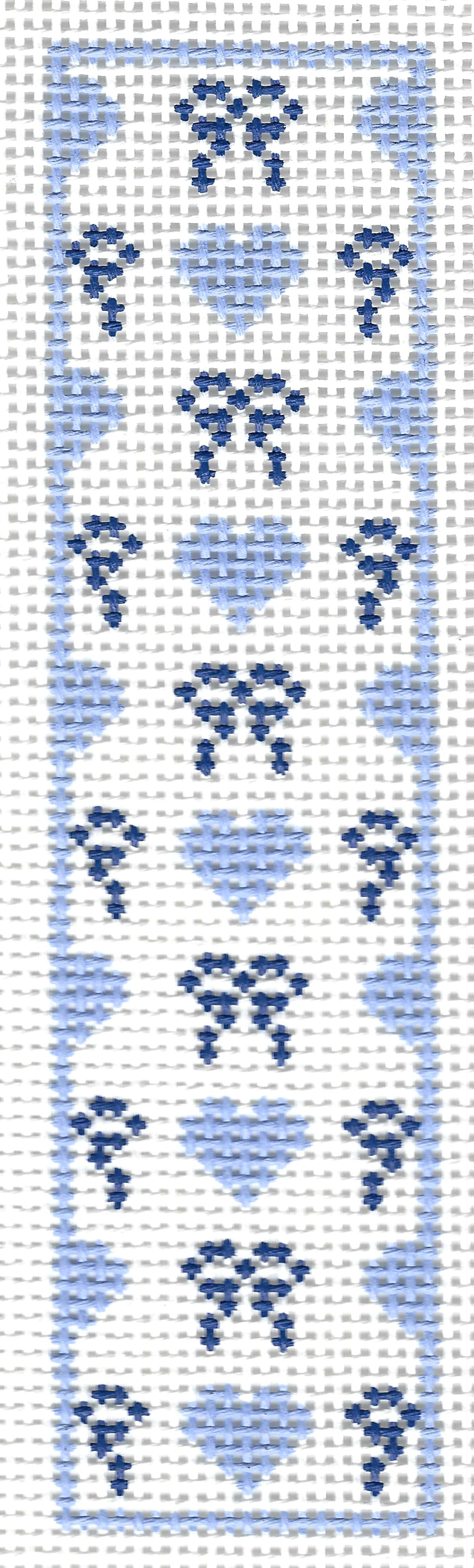 Bows & Hearts - Blue