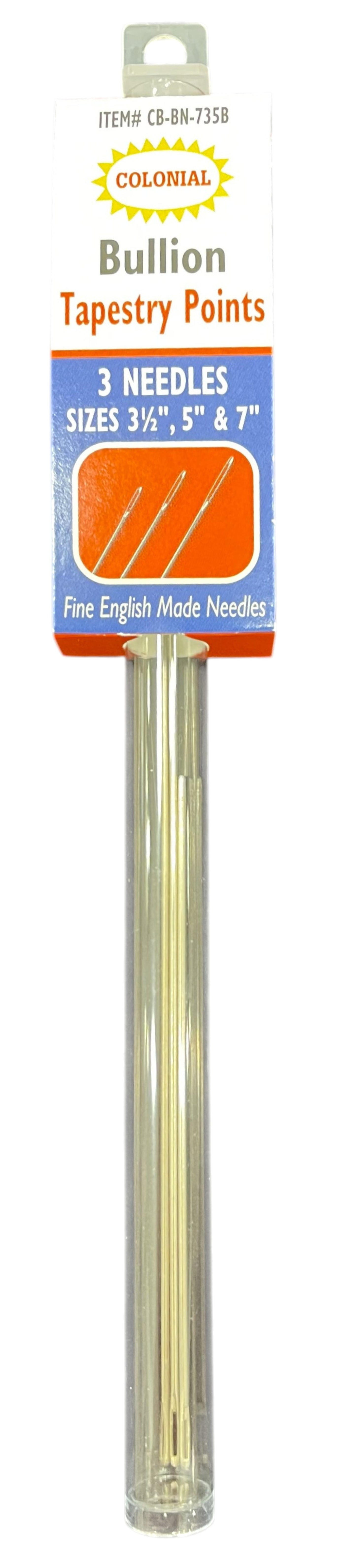 Bullion Tapestry Point Needles