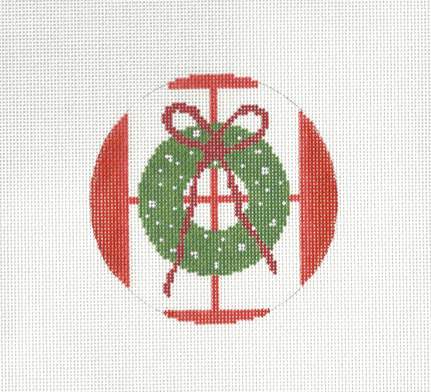 Card Art Ornament - Holiday Door
