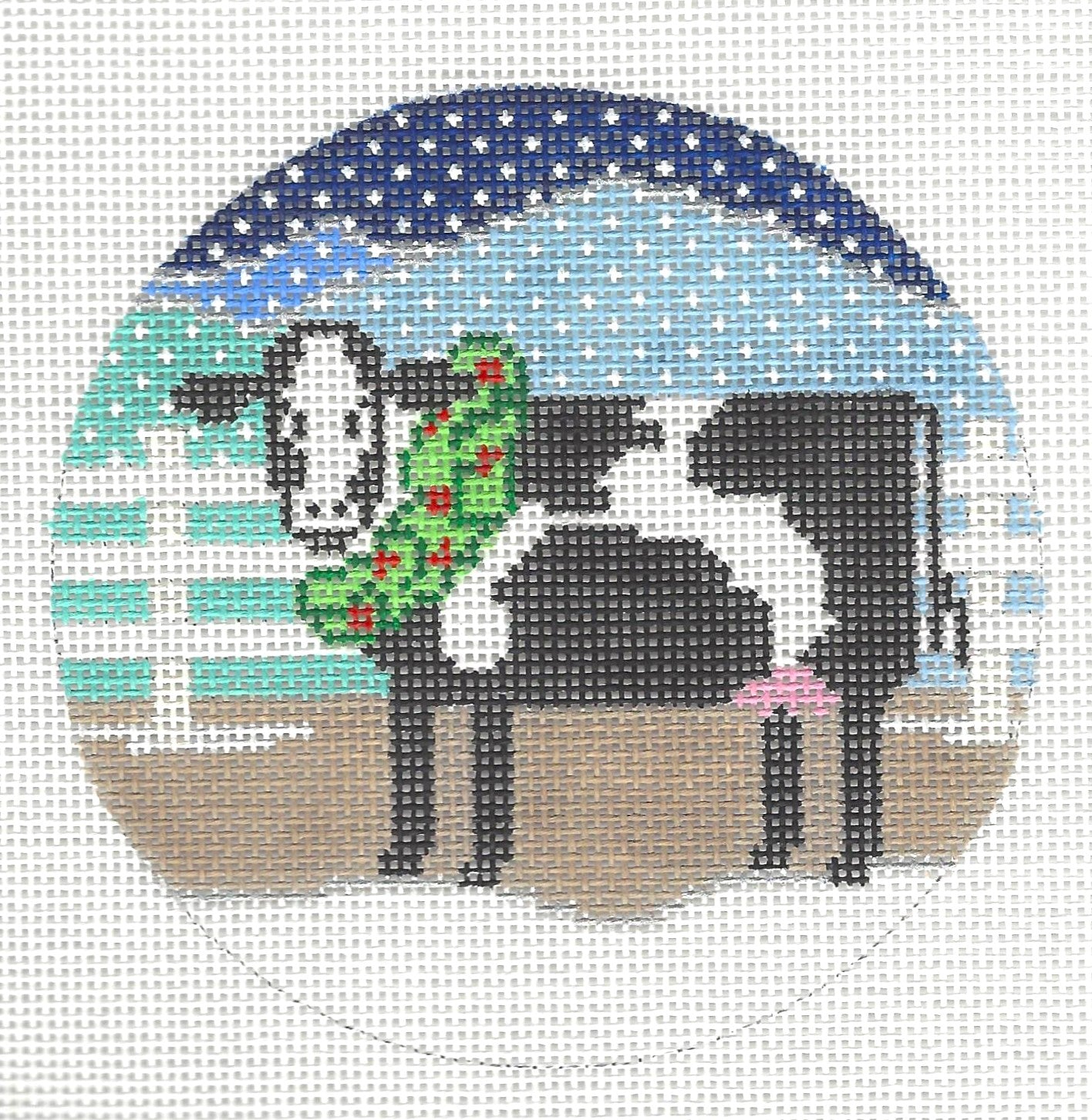 Cow with Wreath