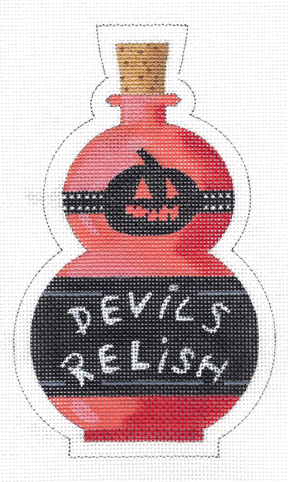 Halloween Bottle - Devil's Relish Poison