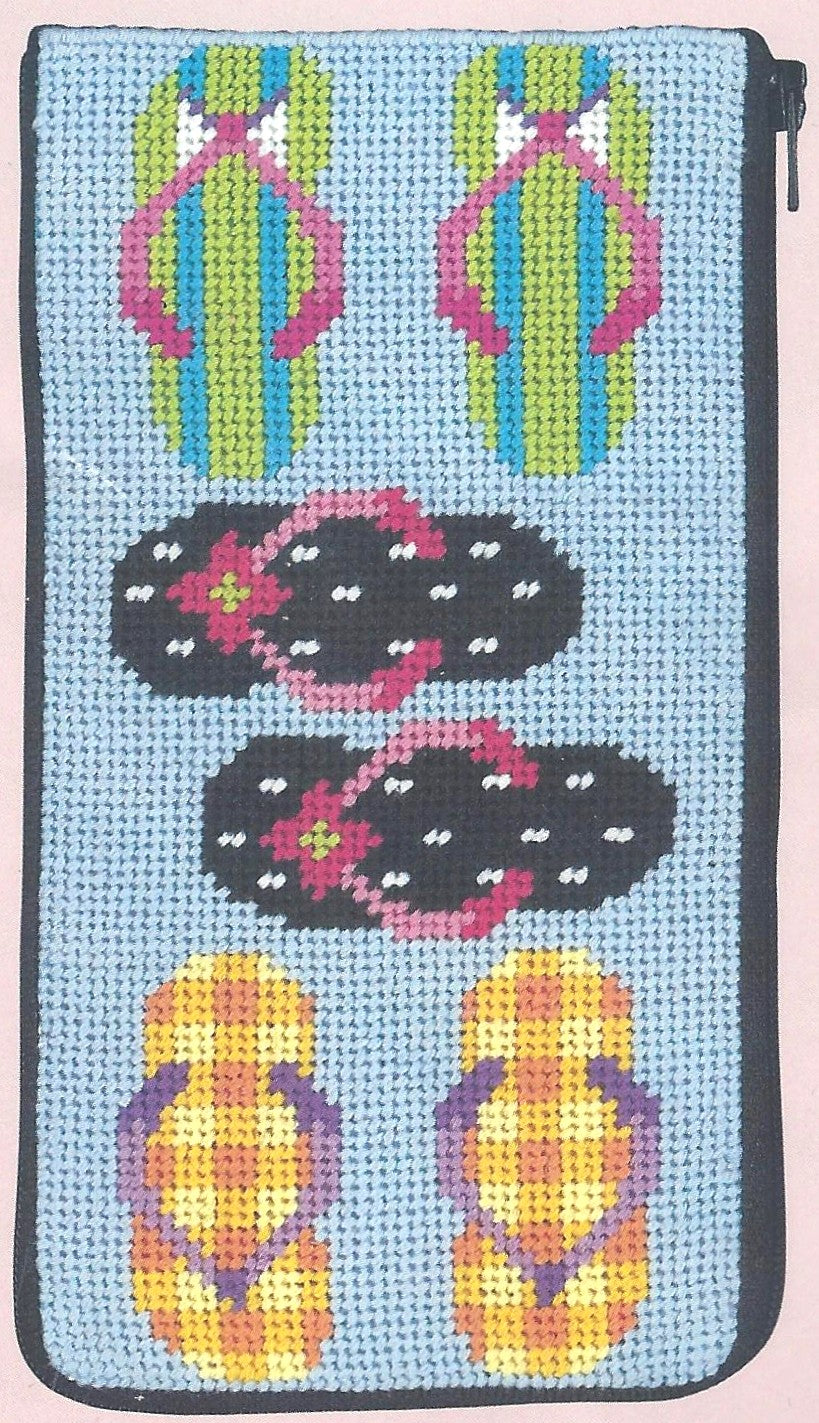 Flip Flops Eyeglass Case