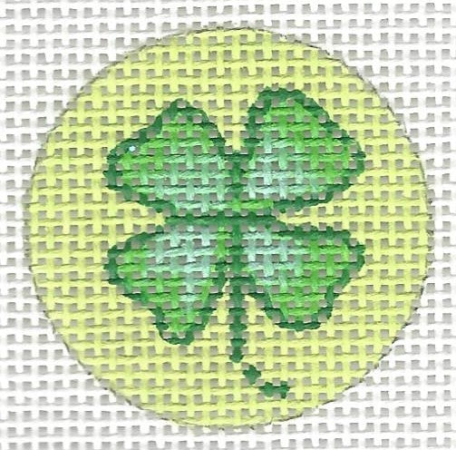 Key Fob Insert - Four-Leaf Clover