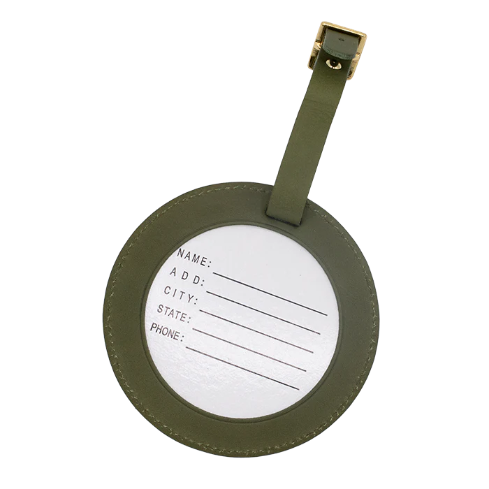 ID Tag- Hunter Green