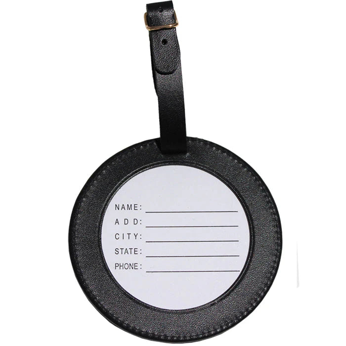 ID Tag- Smooth Black