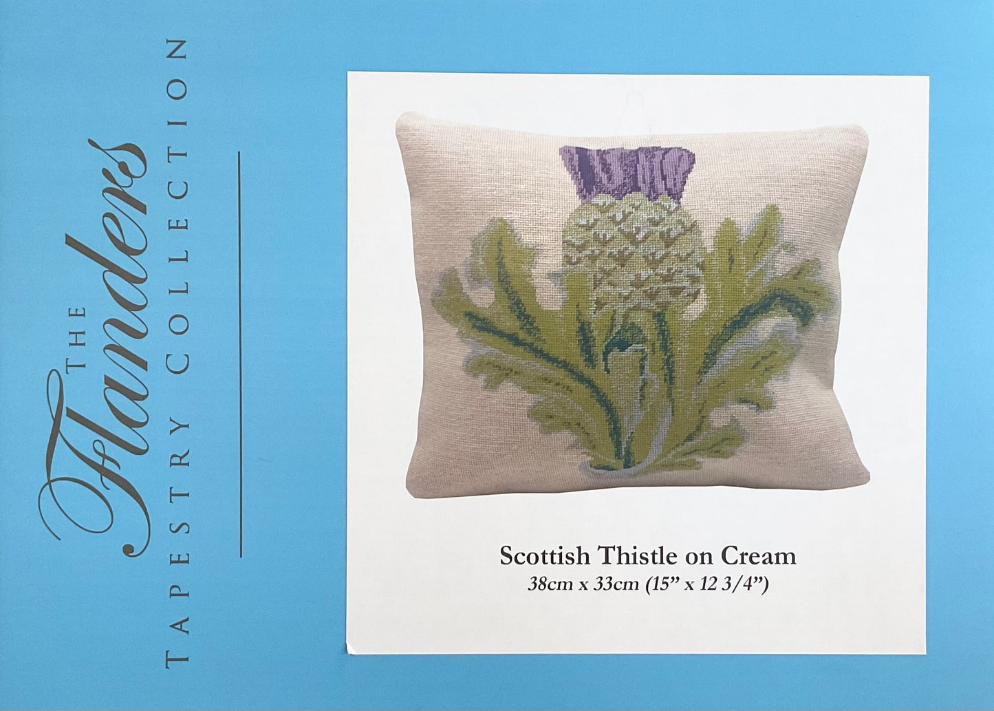 Scottish Thistle on Cream