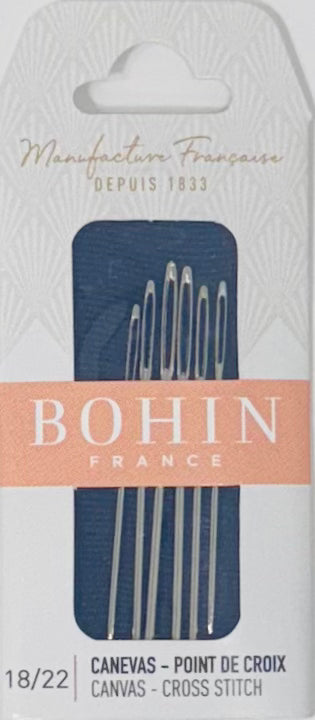 Bohin Tapestry Needles Size 18/22
