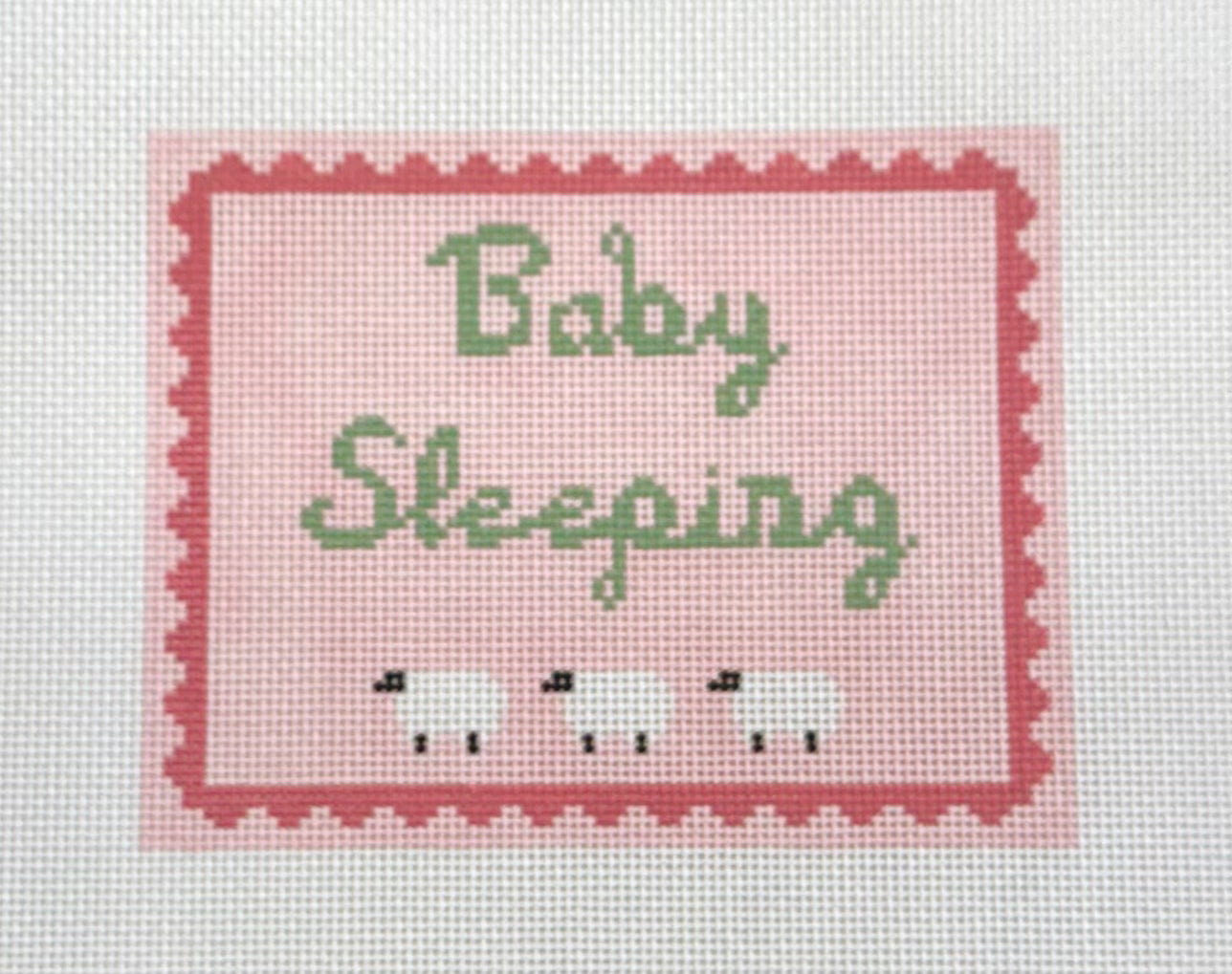 Baby Sleeping - Pink