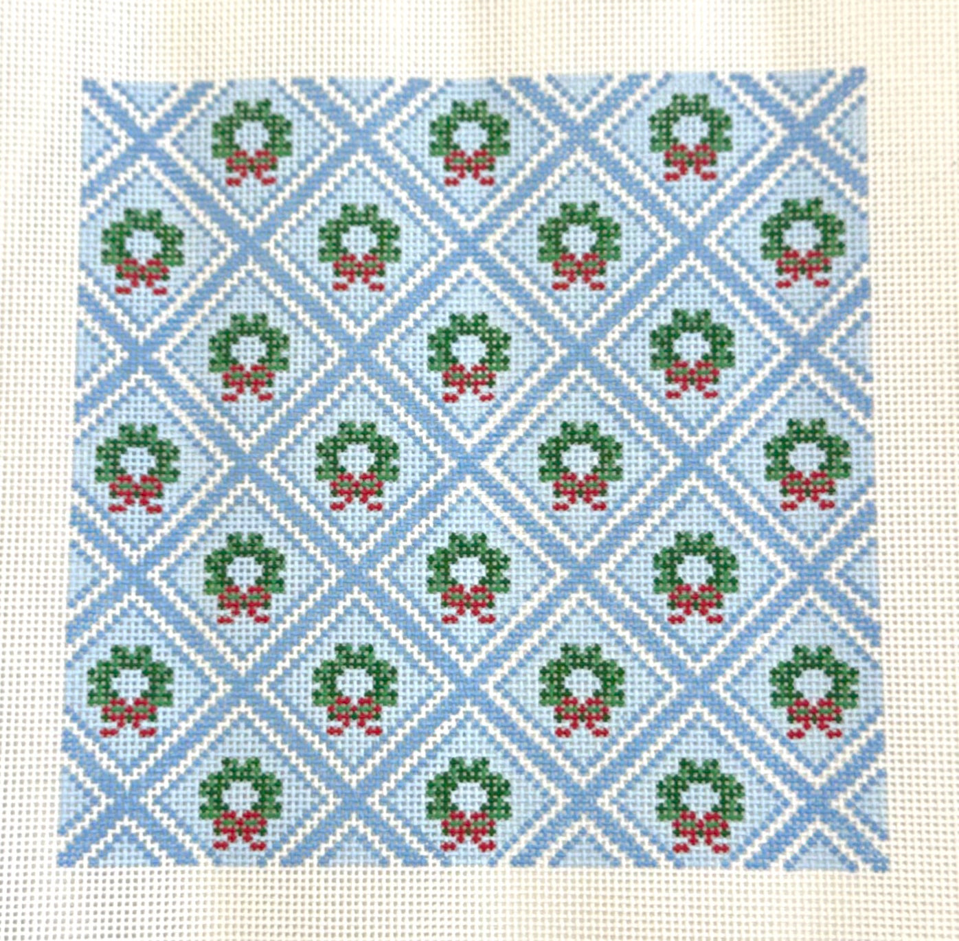 Wreath Trellis Square