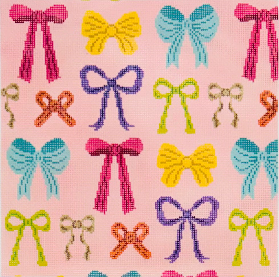 Ribbons and Bows Pillow