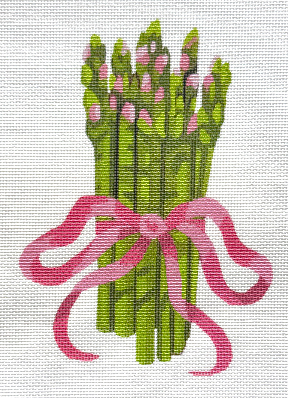 Asparagus and a Pink Bow