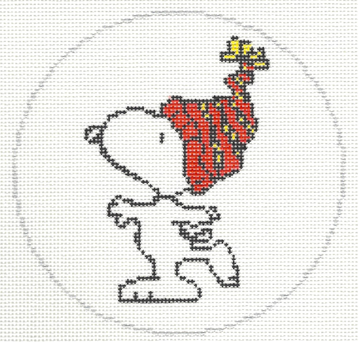 Snoopy in Stocking Cap