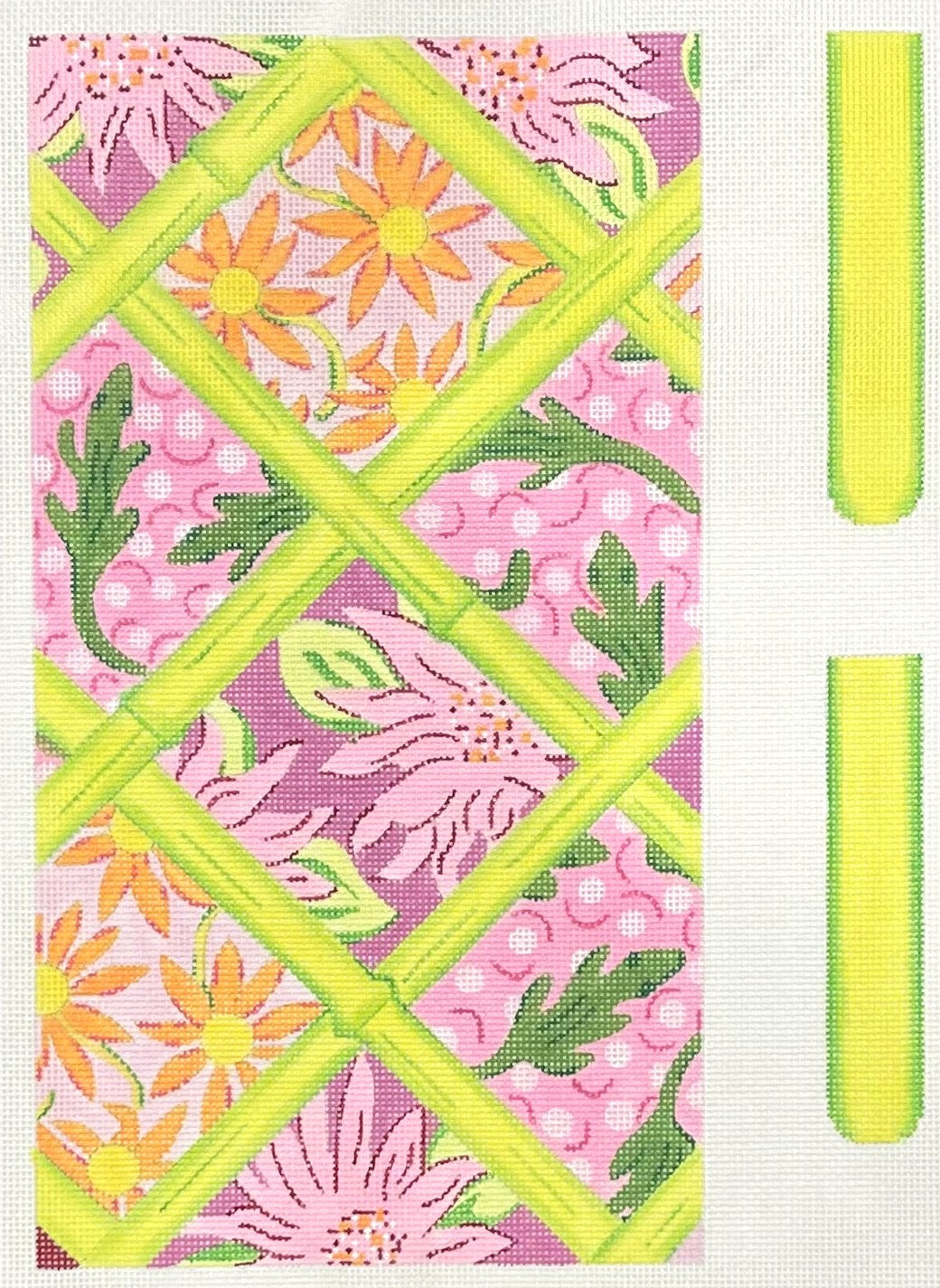 Lily Inspired Bamboo Envelope Clutch with Sides