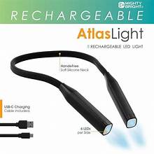 Mighty Bright Rechargeable LED Neck Light-Black
