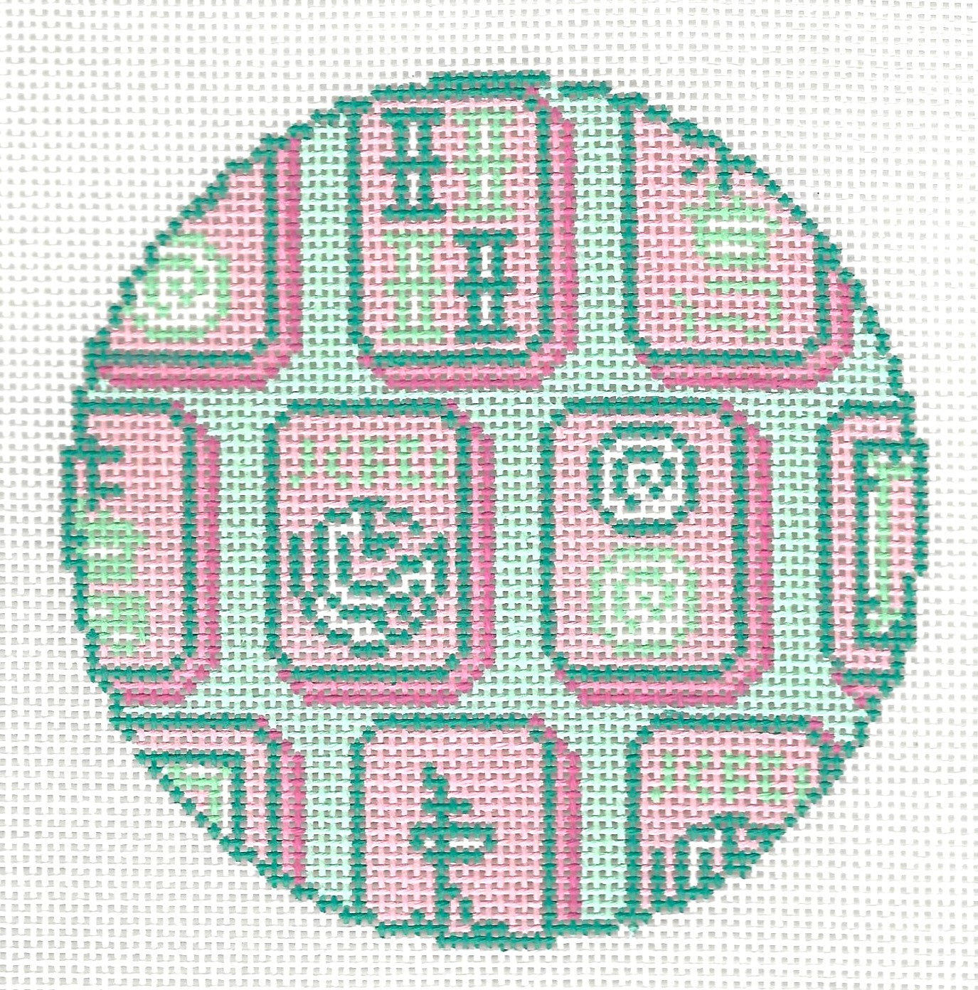 Mahjong Tiles - Pink