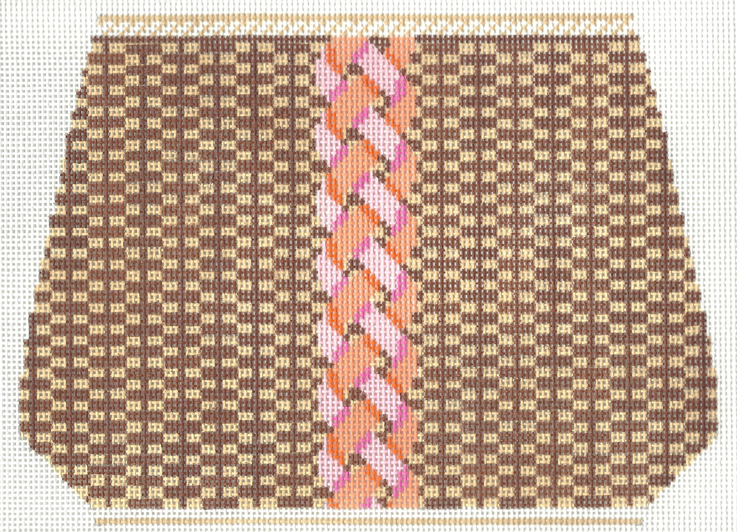 Nantucket Basket - Large with Pink Rope