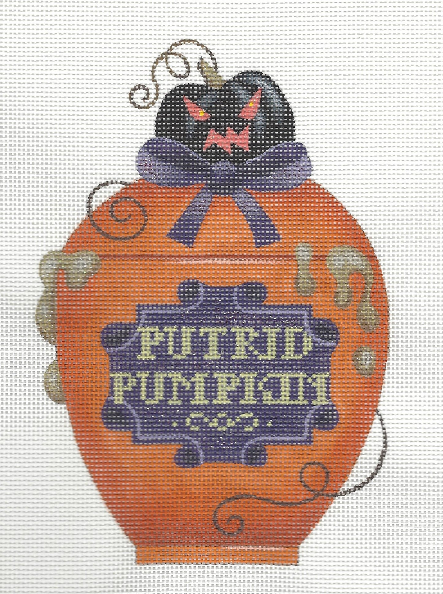 Halloween Bottle - Putrid Pumpkin
