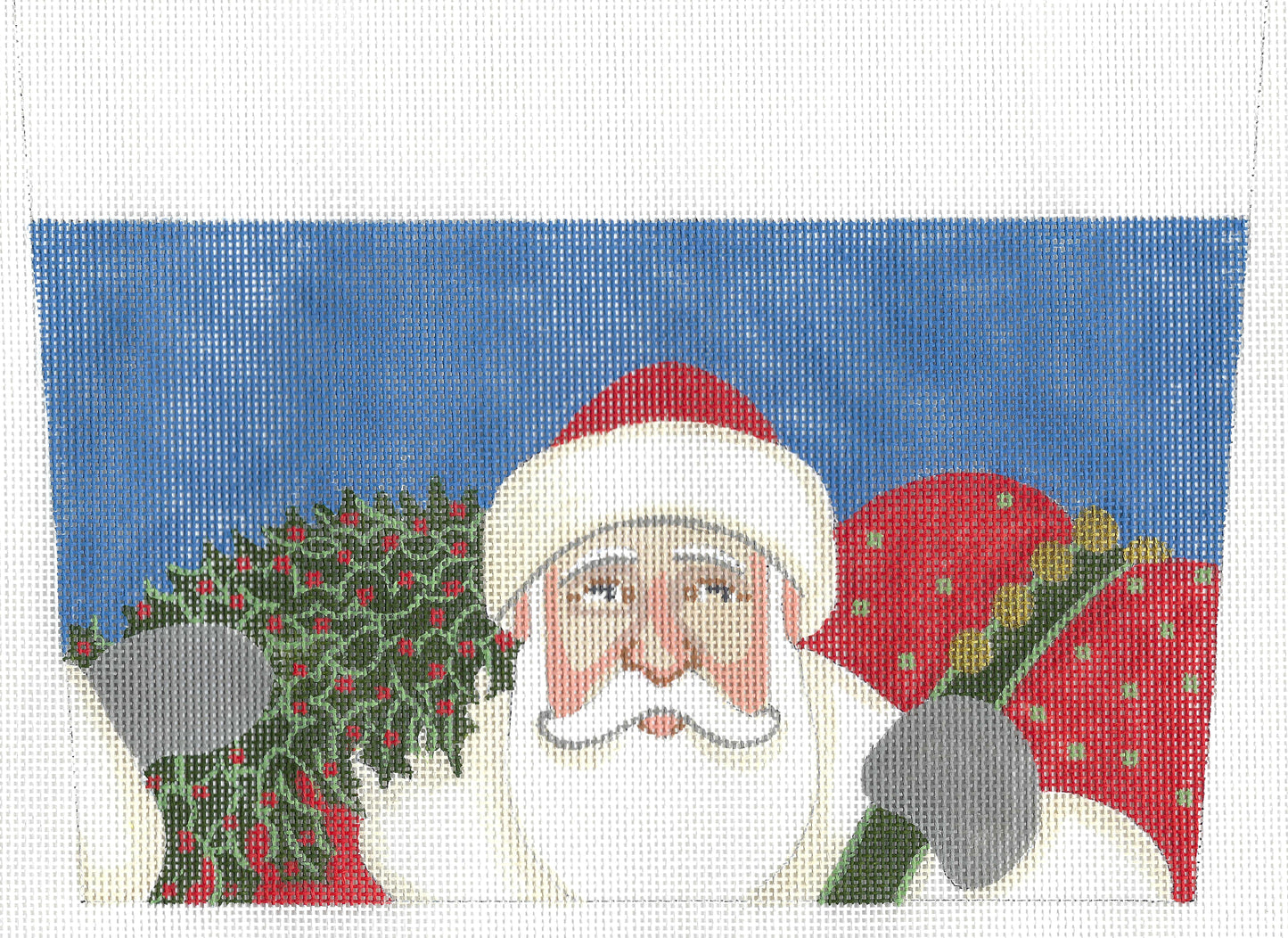 Santa's Ready Stocking Topper