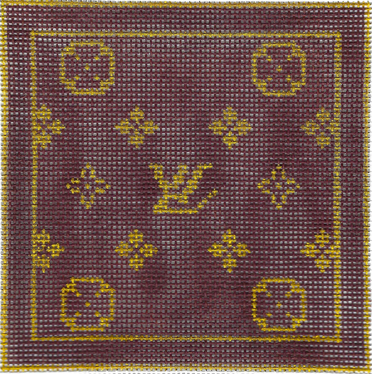 Coaster - LV Gold on Brown