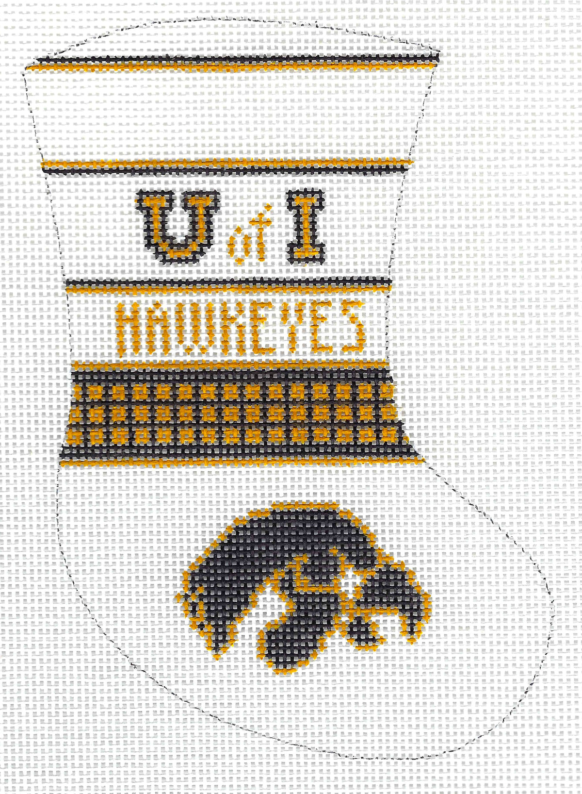 U of I Hawkeyes Mini Sock