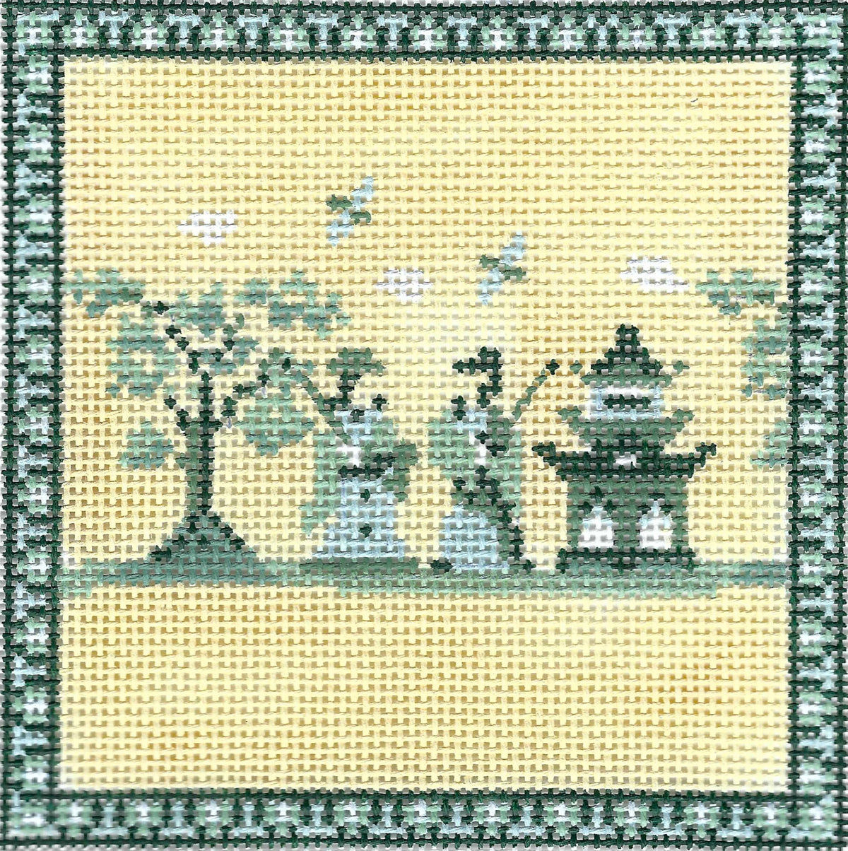 Coaster - Pagoda Tree Scene