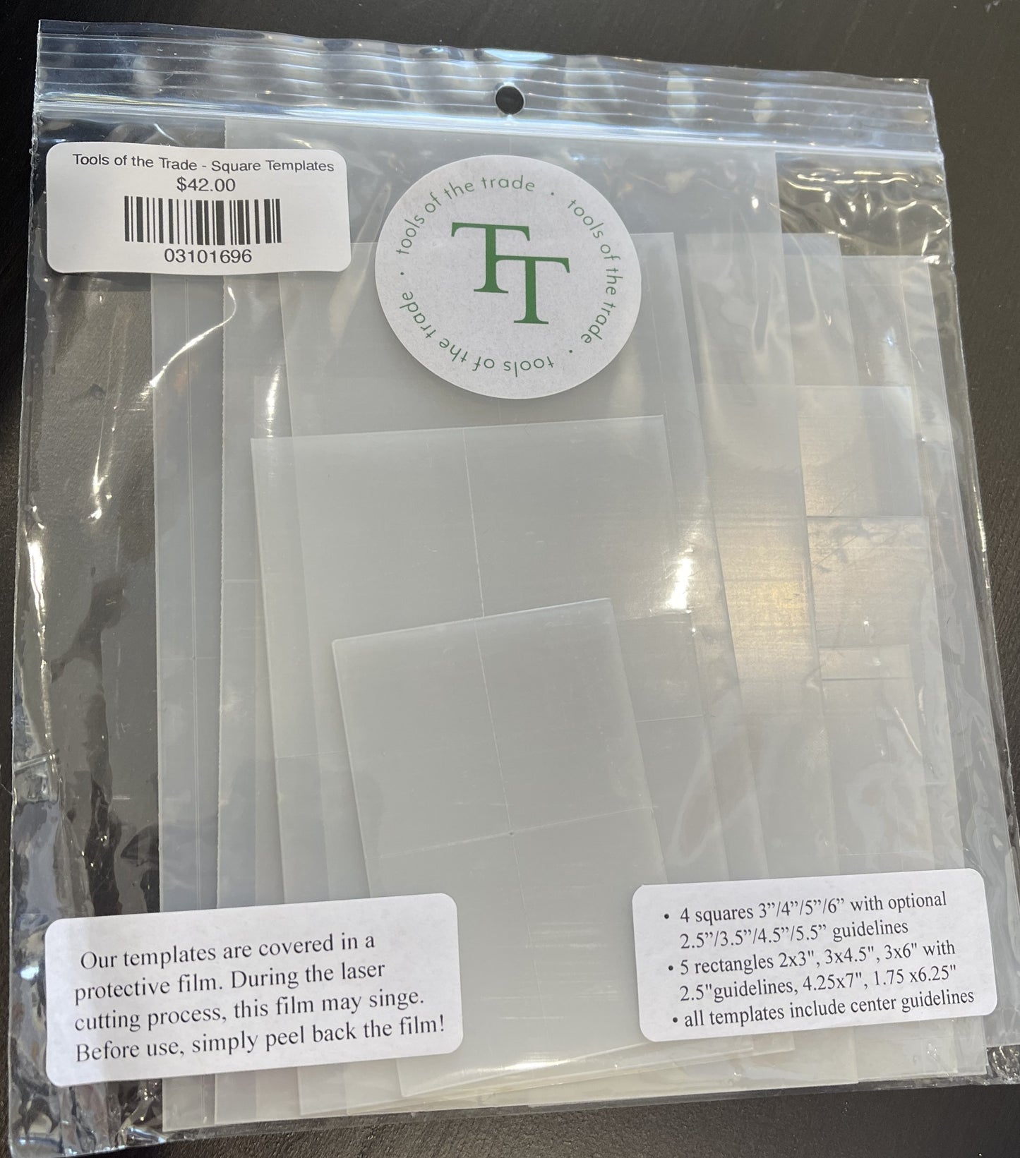 Tools of the Trade - Square Templates