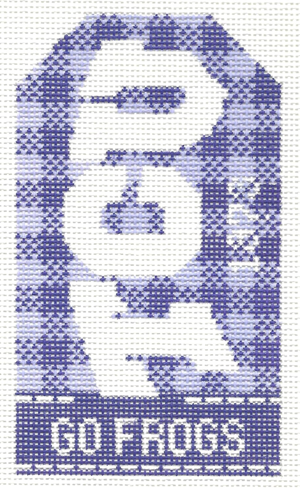 Retro Travel Tag - Texas Christian University