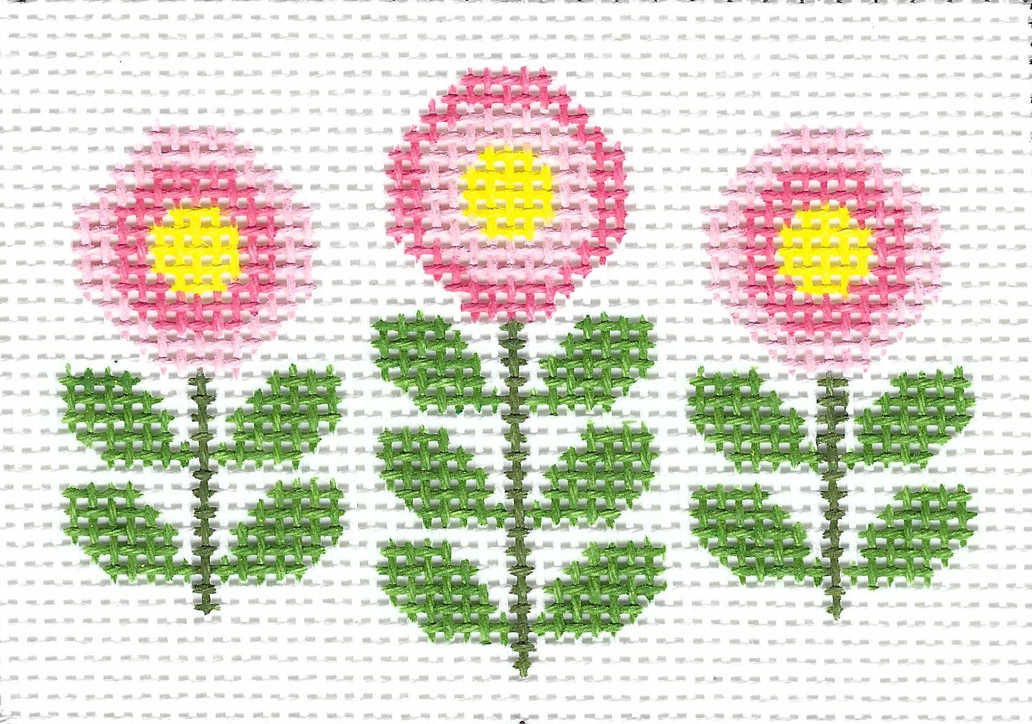 Three Blooms - Pink