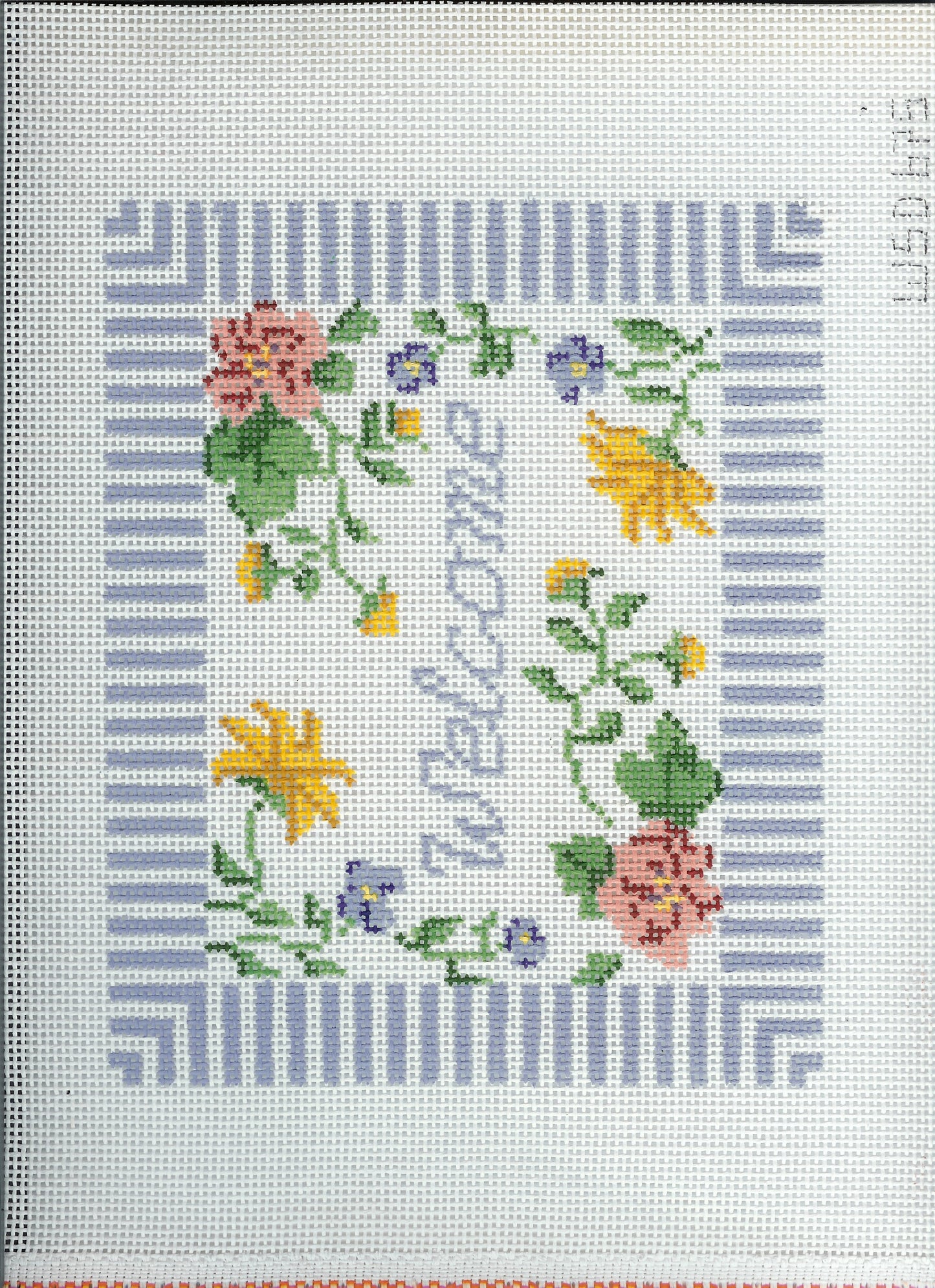 Welcome - Blue Floral