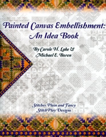 Painted Canvas Embellishment: An Idea Book