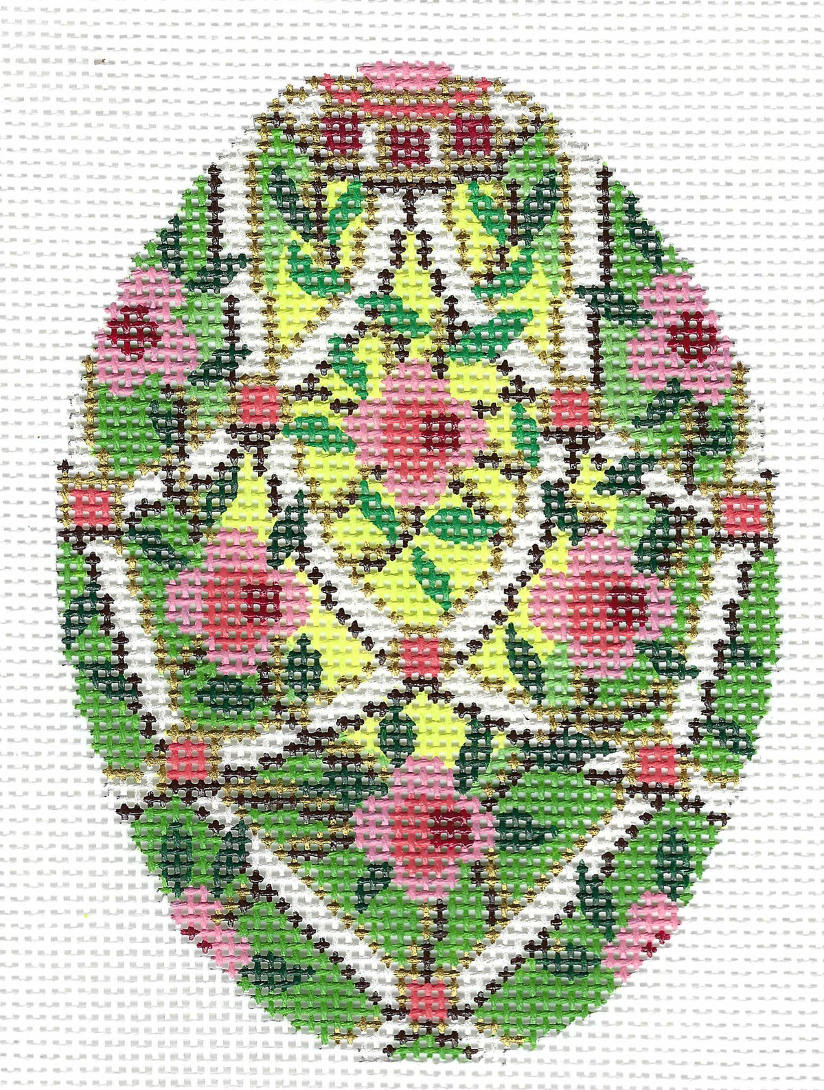 Faberge Egg - Pink Floral