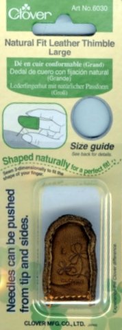 Natural Fit Leather Thimble - Large