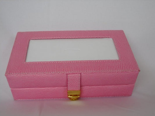 Rectangular Jewelry Case-Light Pink