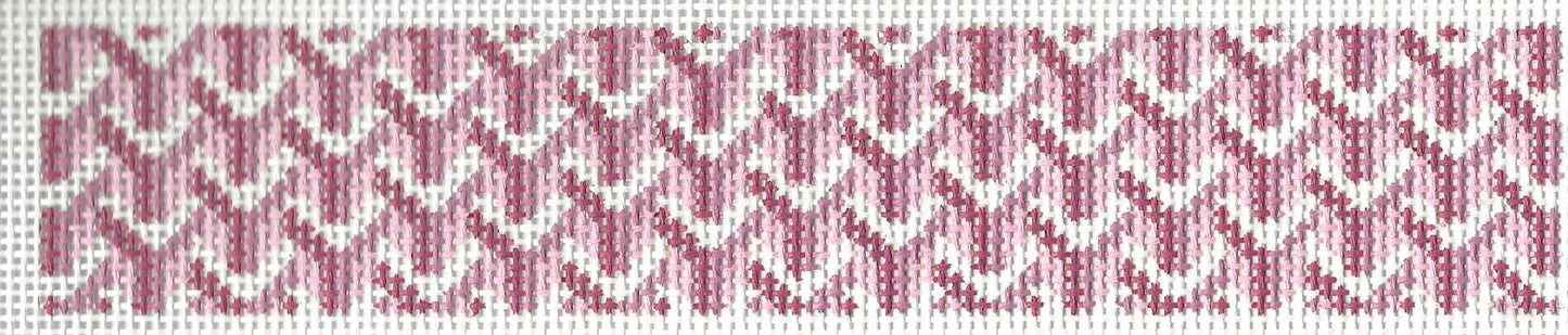 Key Fobs - Y Patterned Pink