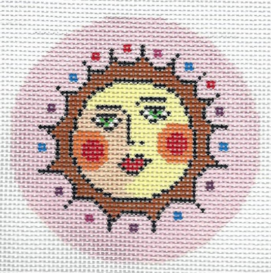 Round - Sun Face