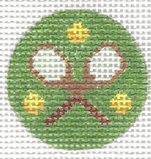 Key Fob Insert - Tennis Raquet and Balls