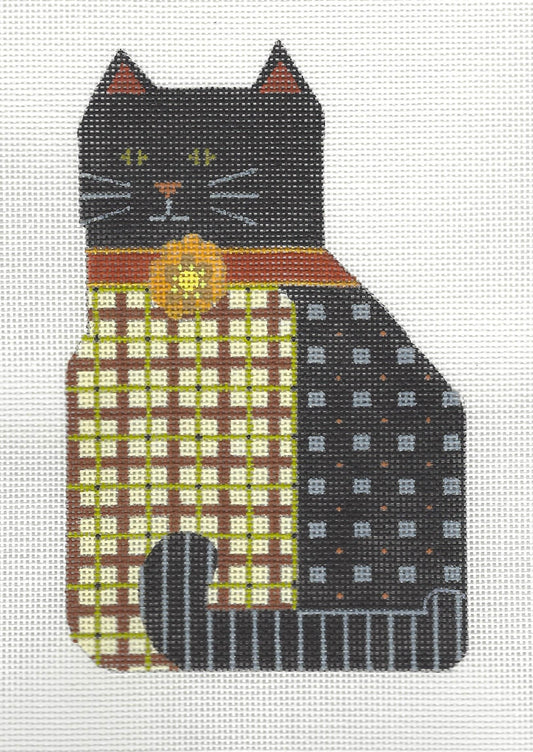 Boo Kitty - Plaid