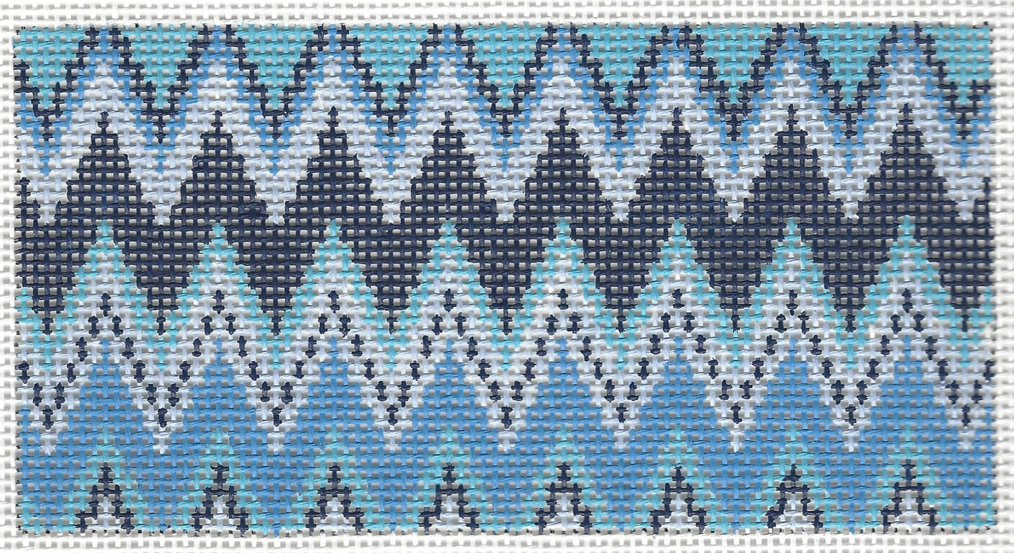 Blue Zig Zag Insert
