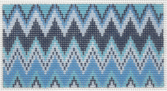 Blue Zig Zag Insert