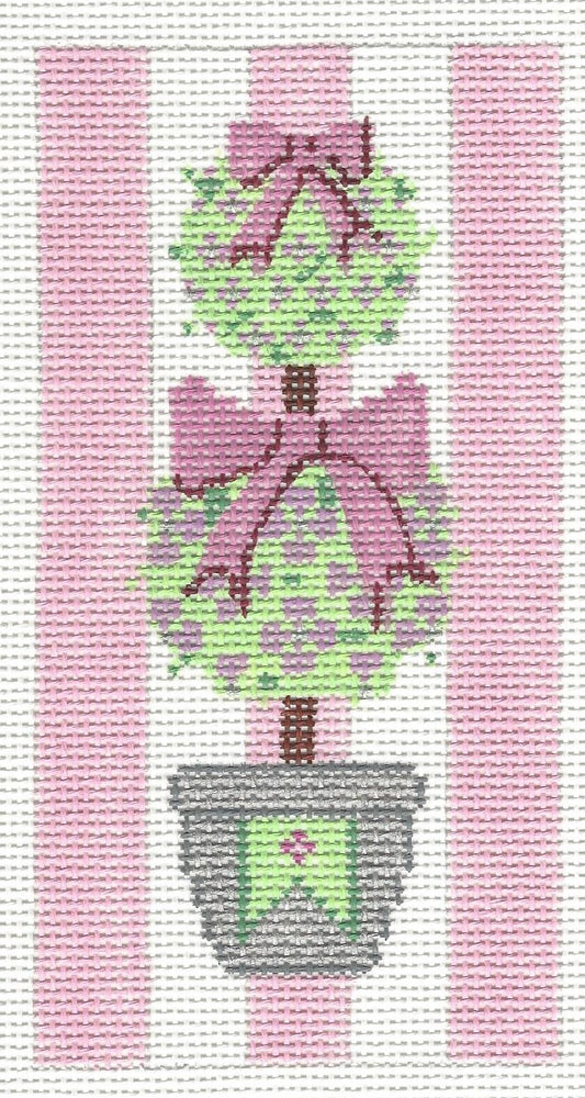 Pink Topiary Eyeglass Case