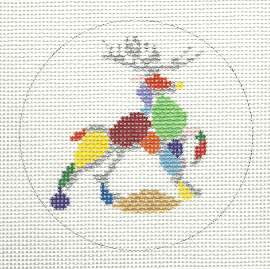 Czech Crystal Reindeer